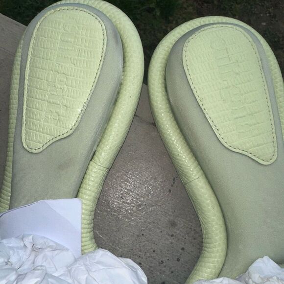 Cult Gaia Lime Green Slides Size 40 / US 10 - Picture 2 of 6